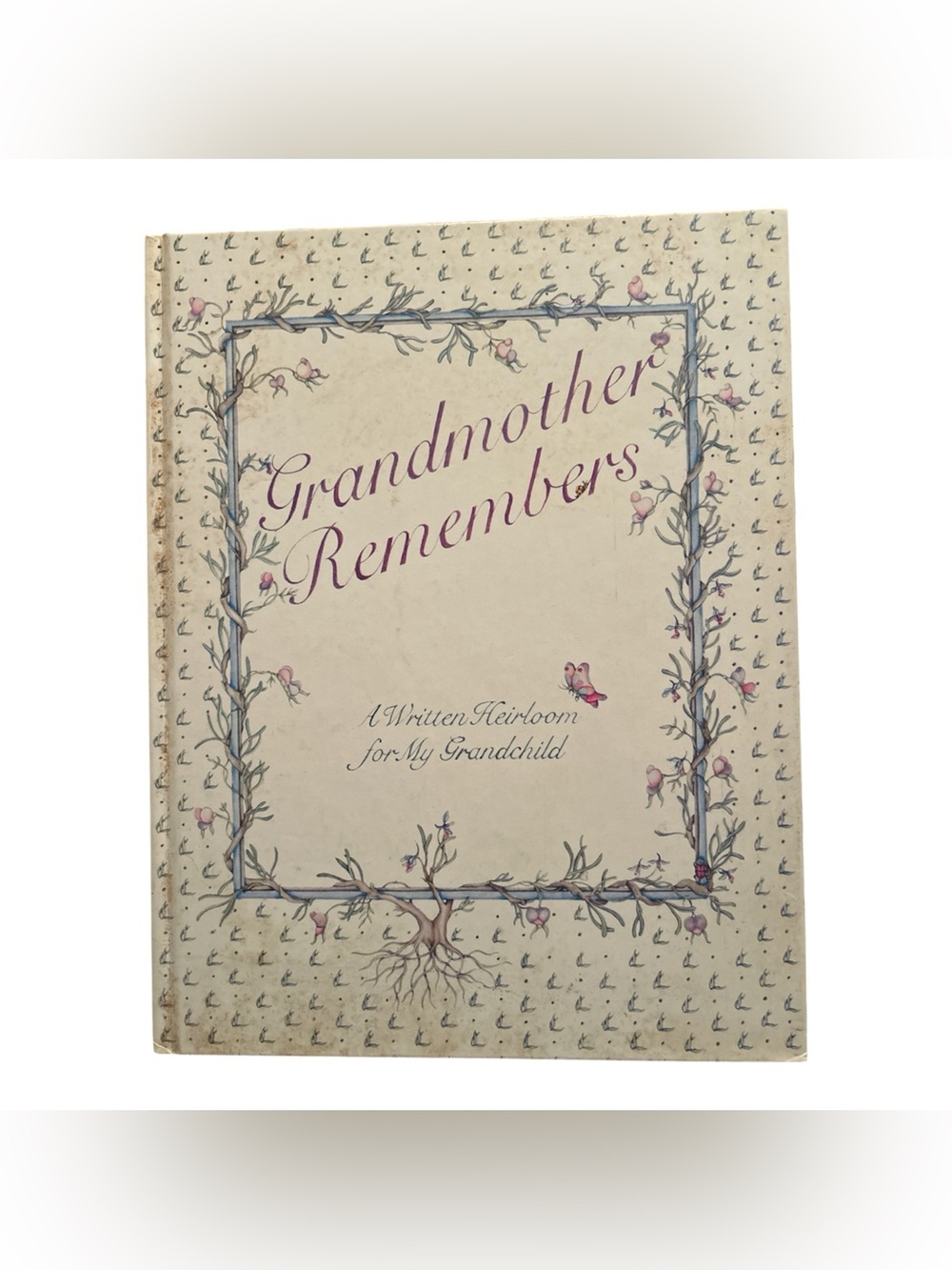 Grandmother Remembers Heirloom Memory Book